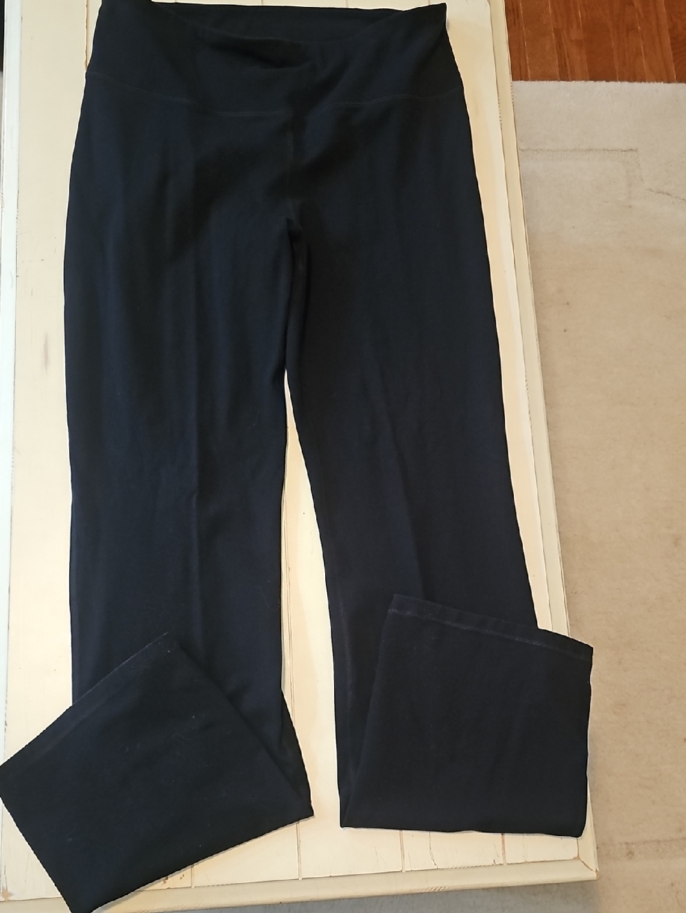Old Navy Black High-Waist Straight-Leg Leggings, Sz XL, Like New with tag